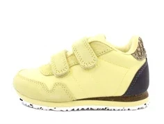 Woden Kids sneaker Nor suede banana